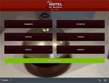 Tablet Screenshot of hotel-rouen.com